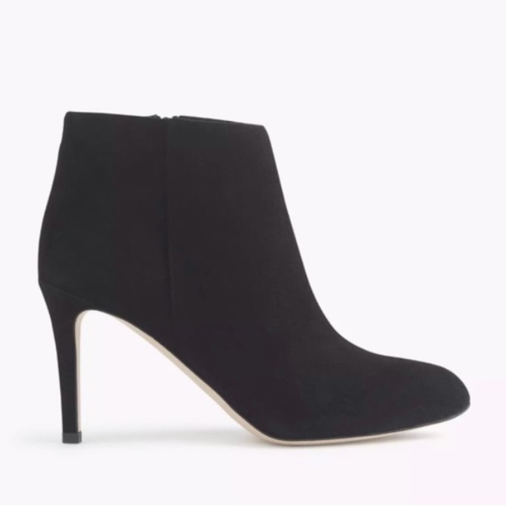 J. Crew Black Ankle Booties
